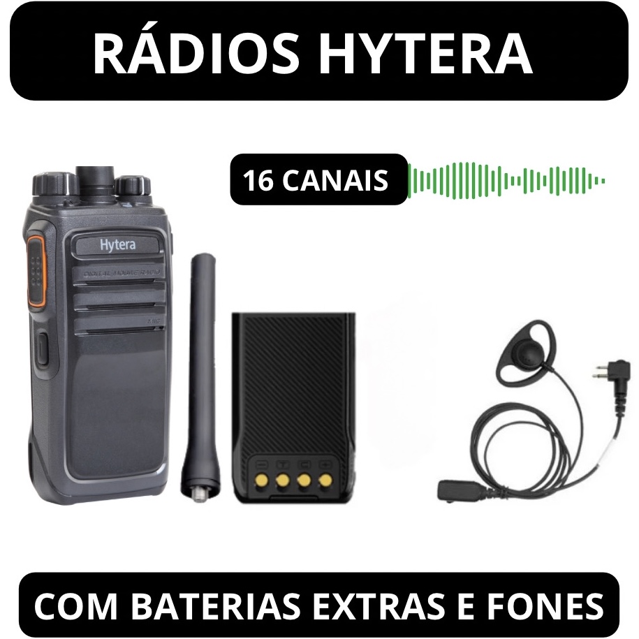 Rádios comunicadores para eventos RJ