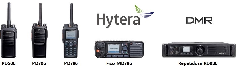 Rádios Hytera PD 406 PD 506